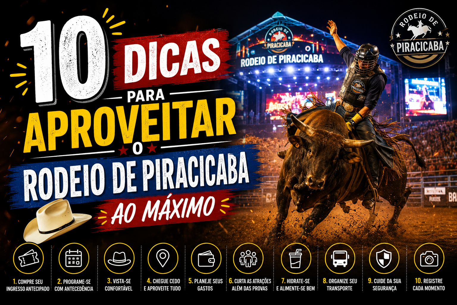 10 Dicas para Aproveitar o Rodeio de Piracicaba ao Máximo
