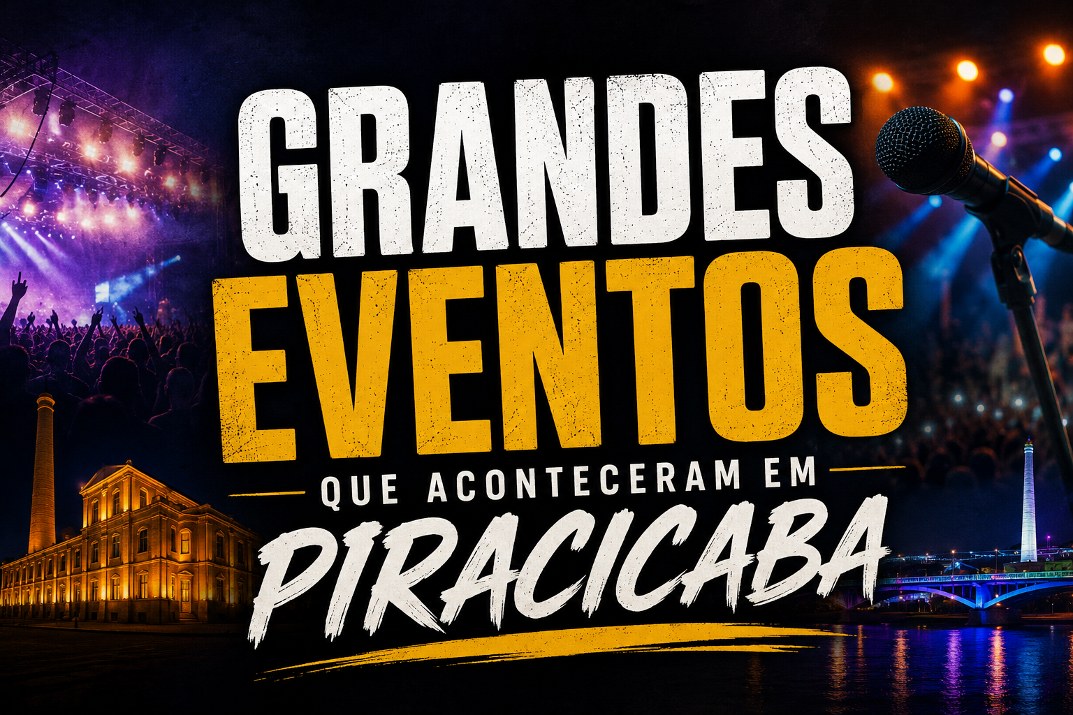 Os Melhores Shows que Passaram por Piracicaba